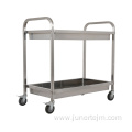 Stainless Steel Dish Bowl Collecting Trolley